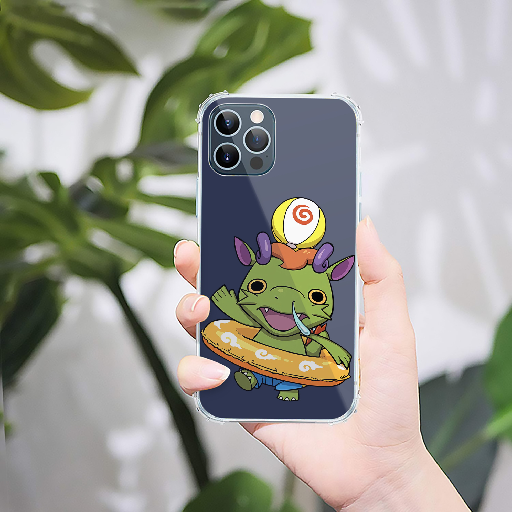 （画像用） 妖怪ウォッチ Yo-kai Watch 【iPhone 12シリーズ対応】透明スマホケース（クリアソフトケース）